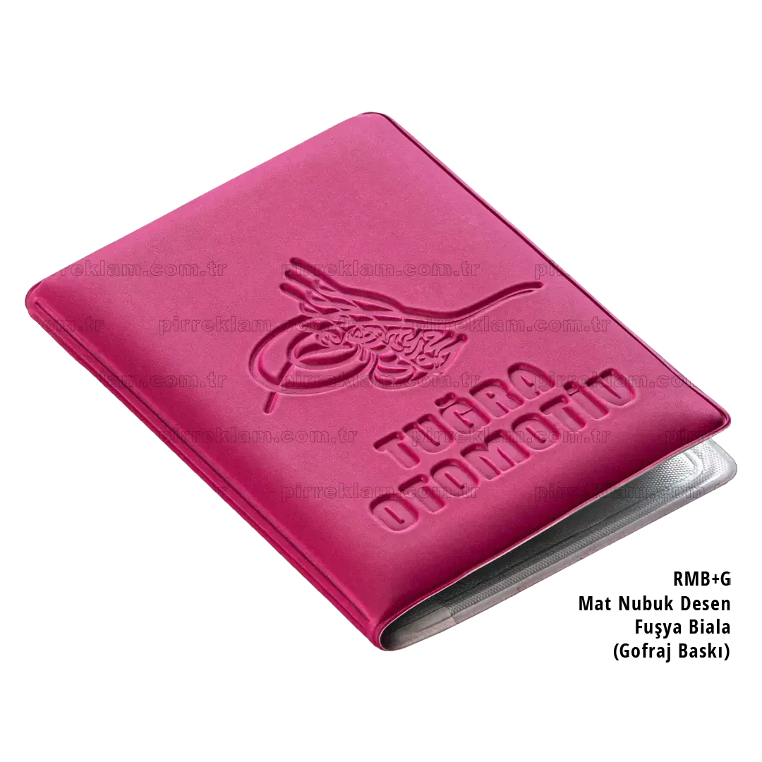 RMB+G Mat Biala Ruhsat + 1 Renk Gofraj Fuşya