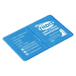 Mat Biala Çiftli Vesikalık Kabı beyaz