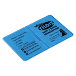 Mat Biala Çiftli Vesikalık Kabı siyah