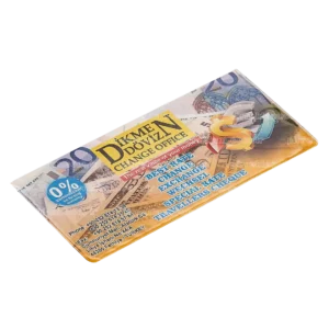 Pvc Döviz Kabı UV Beyaz Dikmen Döviz