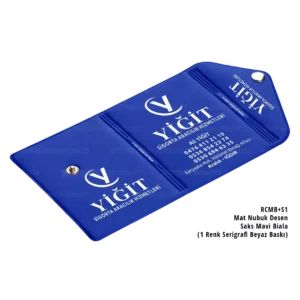 Çıt Çıt Kapaklı Mat Biala Ruhsat Saks Mavi