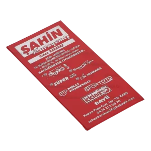 Tekli Sayısal Loto Kabı Kırmızı